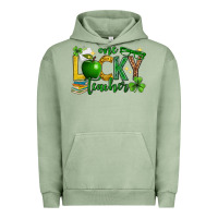 Pigment Oil Green St. Patrick's Day one lucky teacher Urban Hoodie - Neo Western