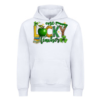 White St. Patrick's Day one lucky teacher Urban Hoodie - Neo Western