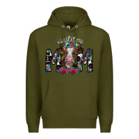 Army Green autism mom 2 Premium Hoodie - SublimationCraftShop