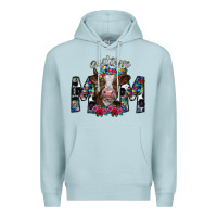 Blue Mist autism mom 2 Premium Hoodie - SublimationCraftShop