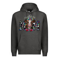 Charcoal Heather autism mom 2 Premium Hoodie - SublimationCraftShop