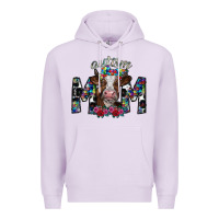 Lilac autism mom 2 Premium Hoodie - SublimationCraftShop