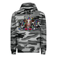 Slate Camo autism mom 2 Premium Hoodie - SublimationCraftShop