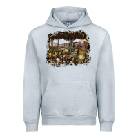 Heather Grey wild west Urban Hoodie - SublimationCraftShop