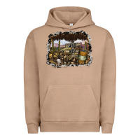 Pigment Burro wild west Urban Hoodie - SublimationCraftShop