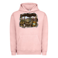 Pigment Salmon wild west Urban Hoodie - SublimationCraftShop