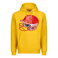 Lemon red softball helmet fa element Premium Hoodie - FaDigitalArtStudio