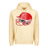 Pina Colada red softball helmet fa element Premium Hoodie - FaDigitalArtStudio