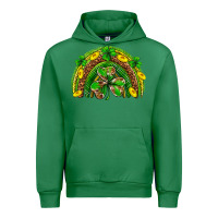 Emerald St. Patrick's Day rainbow Urban Hoodie - Neo Western