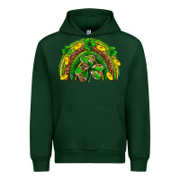 Forest Green St. Patrick's Day rainbow Urban Hoodie - Neo Western