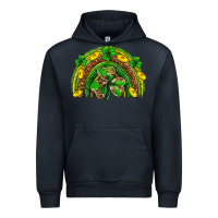 Navy St. Patrick's Day rainbow Urban Hoodie - Neo Western