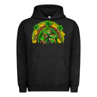 Pigment Black St. Patrick's Day rainbow Urban Hoodie - Neo Western
