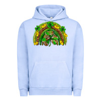 Pigment Grape Ice St. Patrick's Day rainbow Urban Hoodie - Neo Western