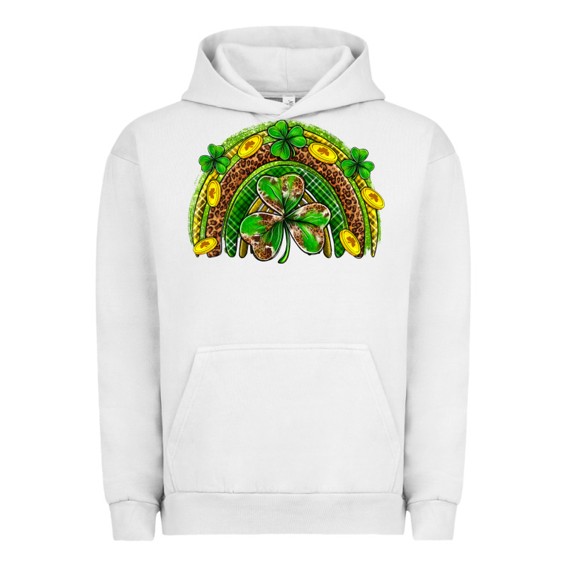 St. Patrick's Day Rainbow Urban Hoodie by Neo Western | Teevron