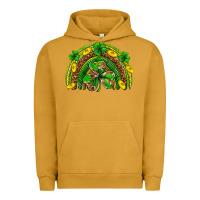 Pigment Peanut Butter St. Patrick's Day rainbow Urban Hoodie - Neo Western