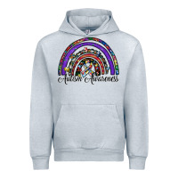 Heather Grey autism awareness Urban Hoodie - SublimationCraftShop