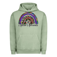 Pigment Oil Green autism awareness Urban Hoodie - SublimationCraftShop