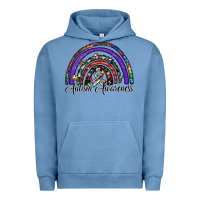 Pigment Pebble Blue autism awareness Urban Hoodie - SublimationCraftShop