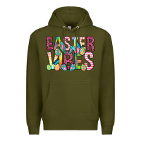 Army Green Easter vibes Easter Day Premium Hoodie - Neo Western