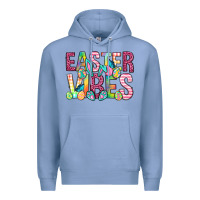 Colony Blue Easter vibes Easter Day Premium Hoodie - Neo Western