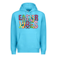 Ocean Blue Easter vibes Easter Day Premium Hoodie - Neo Western