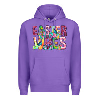 Purple Easter vibes Easter Day Premium Hoodie - Neo Western