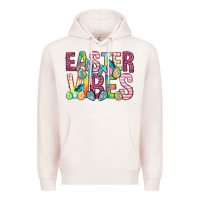Pale Pink Easter vibes Easter Day Premium Hoodie - Neo Western