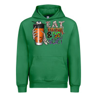 Emerald Eat drink be scary Urban Hoodie - CowhideDigitalArt
