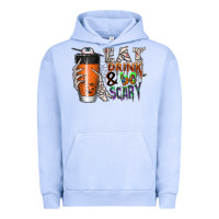 Pigment Grape Ice Eat drink be scary Urban Hoodie - CowhideDigitalArt