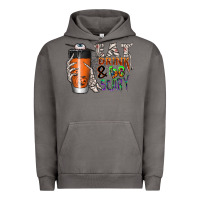 Pigment Tornado Eat drink be scary Urban Hoodie - CowhideDigitalArt