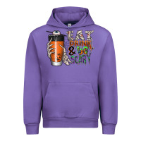 Tulip Eat drink be scary Urban Hoodie - CowhideDigitalArt