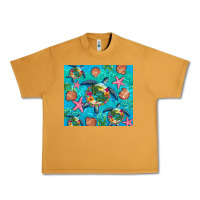 Peanut Butter Turtle summer seashells starfish seaweed Urban Heavy Tee - Artiststas