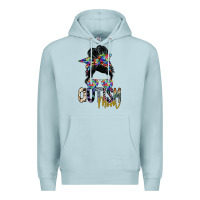 Blue Mist autism mom Premium Hoodie - SublimationCraftShop