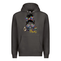 Smoke autism mom Premium Hoodie - SublimationCraftShop