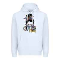 White autism mom Premium Hoodie - SublimationCraftShop