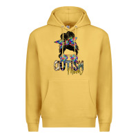 Antique Gold autism mom Premium Hoodie - SublimationCraftShop