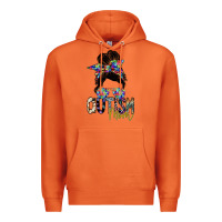 Carrot autism mom Premium Hoodie - SublimationCraftShop