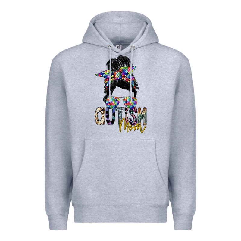 Autism Mom Premium Hoodie by SublimationCraftShop | Teevron
