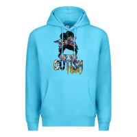 Ocean Blue autism mom Premium Hoodie - SublimationCraftShop