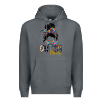 Rock autism mom Premium Hoodie - SublimationCraftShop
