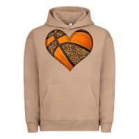 Pigment Burro basketball heart Urban Hoodie - HRA Design Shop