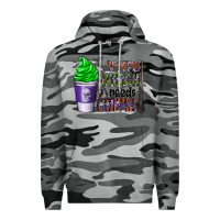Slate Camo this witch needs coffee Premium Hoodie - CowhideDigitalArt