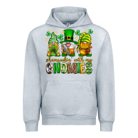 Heather Grey St. Patrick's Day shamrockin' with my gnomies Urban Hoodie - Neo Western