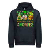 Navy St. Patrick's Day shamrockin' with my gnomies Urban Hoodie - Neo Western