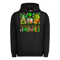 Pigment Black St. Patrick's Day shamrockin' with my gnomies Urban Hoodie - Neo Western