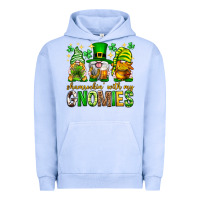 St. Patrick's Day Shamrockin' With My Gnomies Urban Hoodie | Teevron