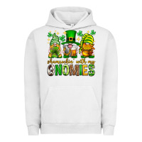 Pigment Lunar Rock St. Patrick's Day shamrockin' with my gnomies Urban Hoodie - Neo Western