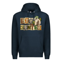 Navy Egg Hunter Easter Day Premium Hoodie - Neo Western