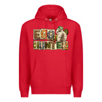 Red Egg Hunter Easter Day Premium Hoodie - Neo Western