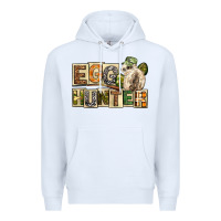 White Egg Hunter Easter Day Premium Hoodie - Neo Western